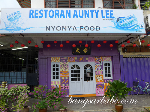 Aunty Lee Restaurant in Malacca