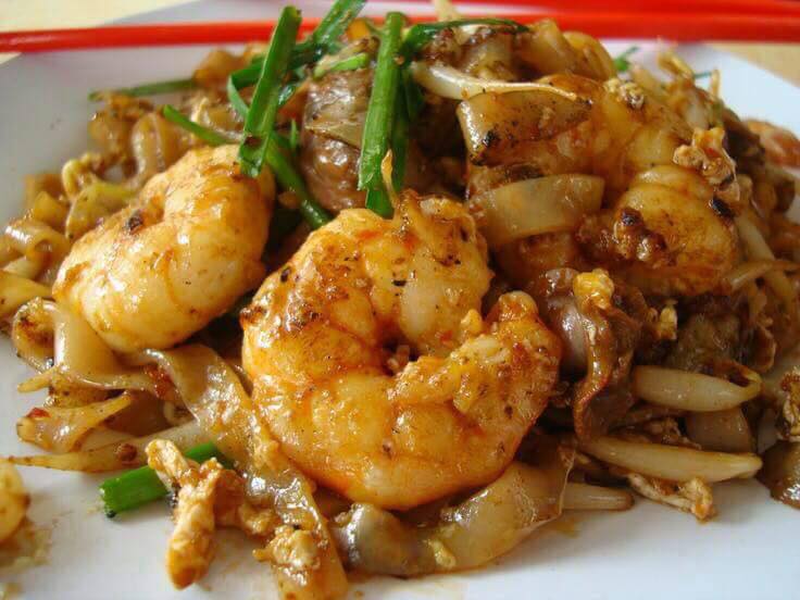 Road koay teow char siam